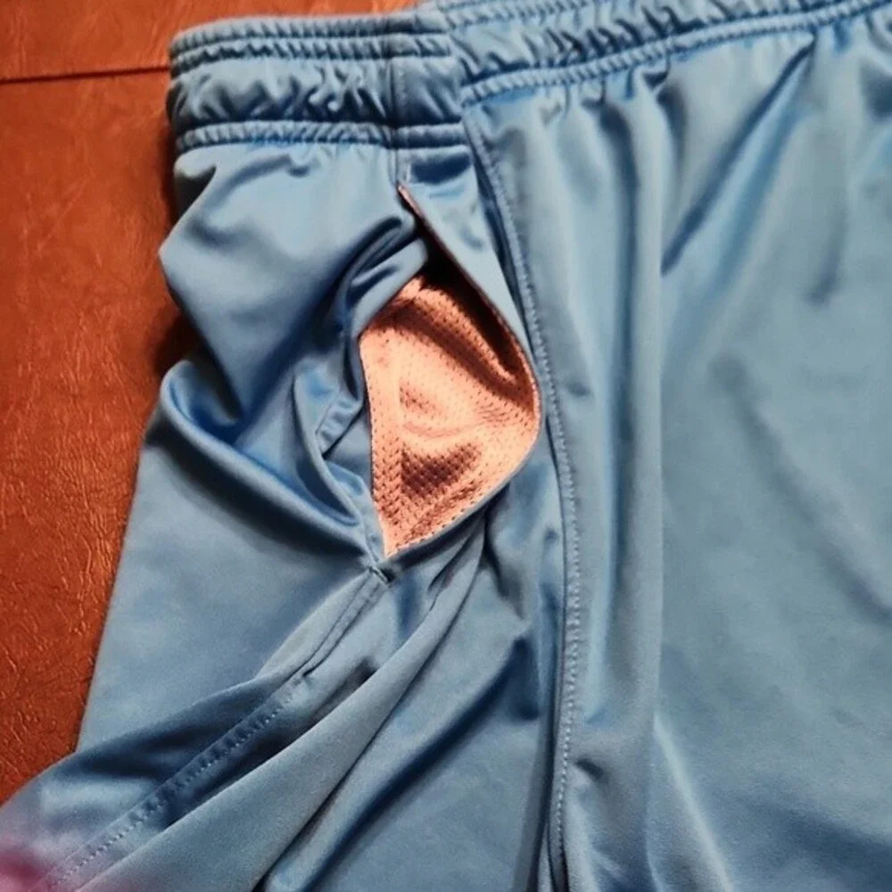 Under Armour Youth Blue Drawstring Athletic Shorts Size XL